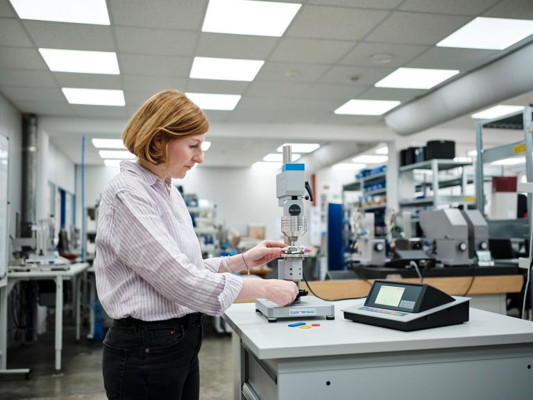 Tvrdoměr Bareiss Digi-Test II měření měkkých materiálů