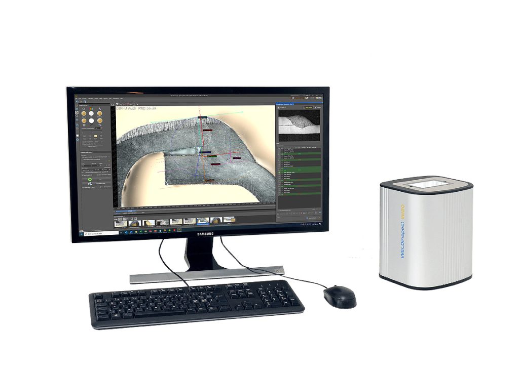 Analýza svarů Invertované mikroskopy a WELDinspect Inspectis