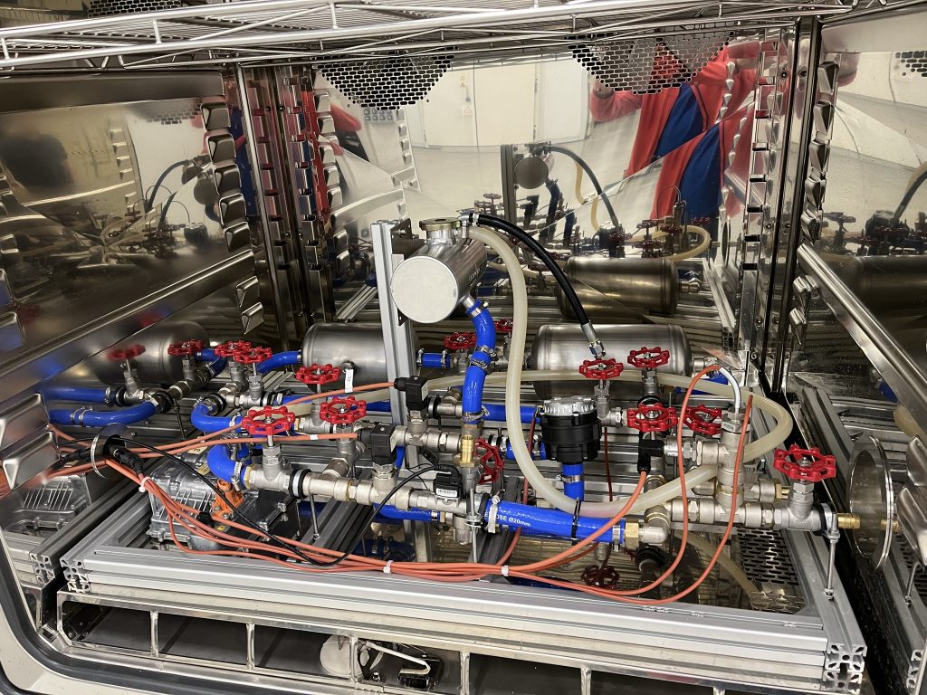 Glycol-mixture conditioning unit