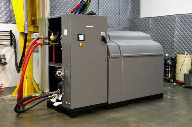 Větší výkon hydraulického agregátu