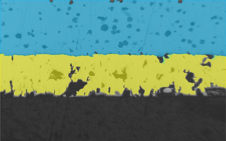 Softwarový modul Tloušťka vrstev NIS-Elements VRSTVY